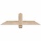 Ekena Millwork Eugene Smooth Timber Gable Bracket, Douglas Fir, 36"W x 10"H x 1 1/2"D x 3 1/2"F, 7/12 Pitch GBW036X10X0204EUG00SDF - alternate 1